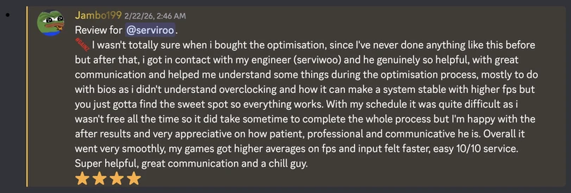 PC optimization review by Jambo199-2026-02