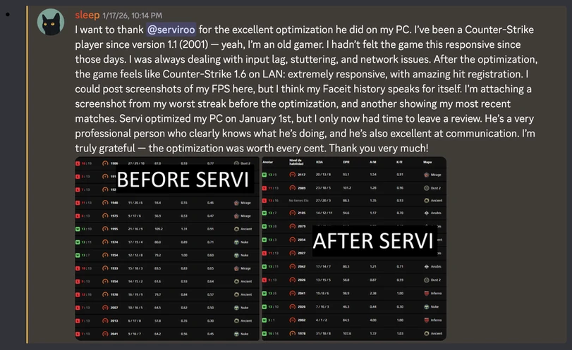 PC optimization review by sleep-2026-01