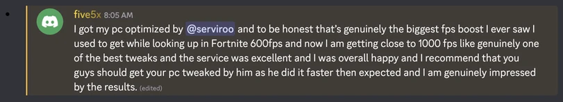 PC optimization review by five5x-2026-03