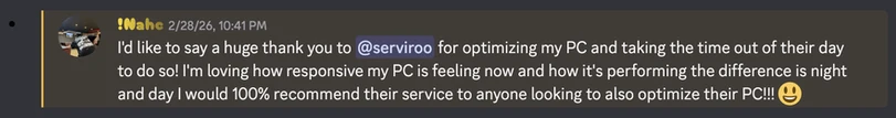 PC optimization review by Nahc-2026-02